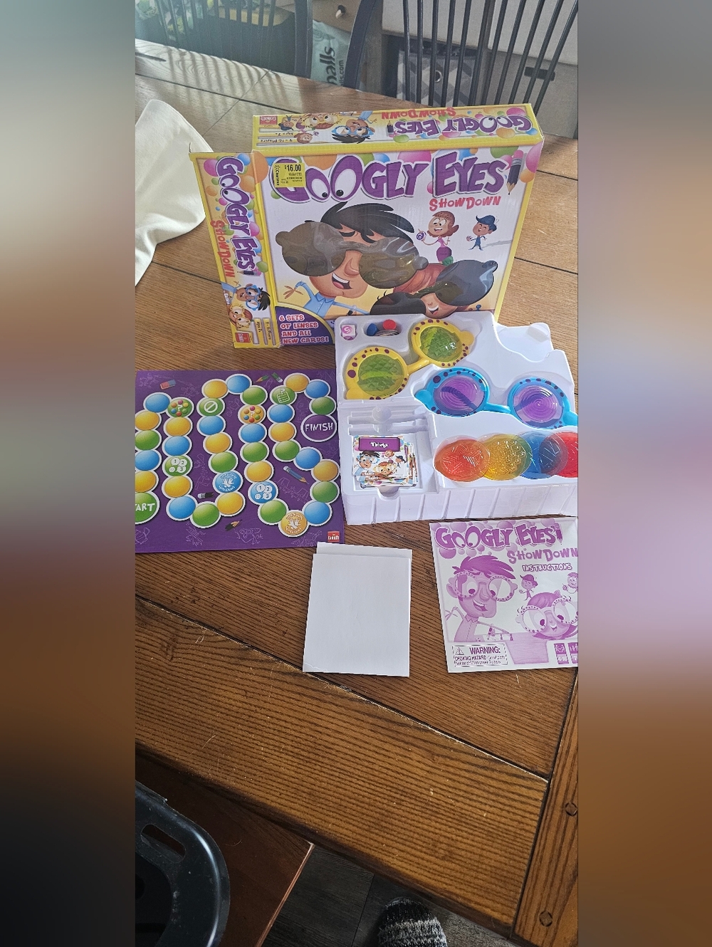 Googly Eyes Showdown Kids Board Game - Multi Color